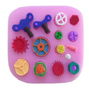 Steam Punk 15 Tools Silicone Fondant Mould Cake Ice Paste Mold Baking Decor