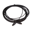 OD2.2 Digital Fiber Optical Audio VCR CD MD DVD TosLink Cable Lead Cord 5m