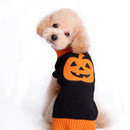 Fashionable Halloween Pumpkin Design Charms Sweater Warm Clothes Apparel Clothes For Pet Dogs Winter Clothing Outfit Gift XXL