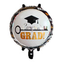 Pack of 10/Set Congrats Grad Cap Foil Balloon Graduation Party Decoration 18 Inch