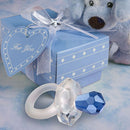 Crystal Elegant Pacifier Wedding Birthday Party Supplies Blue And Clear