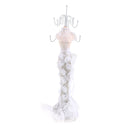 Lace Flower Dress Lady Style Mannequin for Earring Bracelet Necklace Display