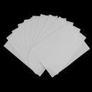 Pack of 10 Plain Blank Tattoo Practice Skin Sheet Learning Tattoo Needle Machine Supply Permanent Makeup Cosmetic Tool 6*8inch