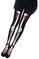 Halloween 3D Skull Skeleton Pantyhose Stockings Tights Leggings for Women