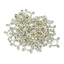 50 Pieces Tibetan Silver Rhombus Celtic Knot Jewelry Charm Pendant Connector 0.82 inch