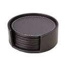 PU Heat Insulation Drink Coaster Home Office Meeting Room Mugs Coaters Pads, Suitable for office table, hotel, restaurant, housewarming gift and so on