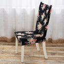 Removable Stretch Chair Cover Dining Room Wedding Party Short Chair Cover 3