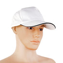 Men Women Adjustable Polyester Baseball Golf Cap Hat Sports Accessories White