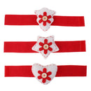 3pcs/Set Christmas Felt Napkin Rings Holders Party Tableware Decoration