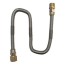 Propane Natural Gas Line 2ft Stainless Steel Hose LP LPG Grill Parts High Quality