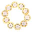 10pcs 23mm Piezo Piezos Elements Buzzer Sounder Sensor Trigger Drum Disc DIY
