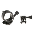Handlebar Clamp Fixed Clip Bike Bicycle Mount for Gopro Action Cameras Black