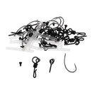 10 Set Ready Tied Ronnie Rigs Carp Fishing Pop-up Rigs Tackle Spinner Rigs
