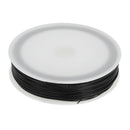 40m Length 0.5mm Diameter Iron Wire Thin Iron Line For DIY Models Makings & Bindings Black