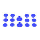 14 in 1 Removable Thumb Stick Grip Cap Replacement for PS4 Xbox One Blue