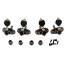 Locking Key Button String Tuning Pegs Tuners for 3 String Cigar Box Guitar