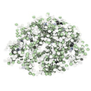 Acrylic Rhinestone Gem Crystals Nail Art Cell Phone Glasses Card DIY Craft Accessory Light Green PACK OF 2880PCS 4mm