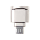 OTG Card Reader for Micro SD Card Micro USB 3.1 TF Card Adapter Silver