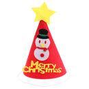 Christmas Cone Hat Kids Holiday Hat Christmas Party Hat Birthday Hat