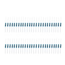 50pcs 2W Resistor Kit 100 Ohm Metal Film Resistors Assortment