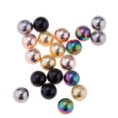 20pcs Replacement 4mm Ball Piercing Jewelry Lip Eyebrow Nipplering 16G
