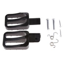 1 Pair CNC Racing Footpegs Foot Rest for Honda XR50, CRF50,SDG,Xtreme Black