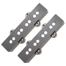 4 String Guitar Parts Open Pickup Covers 2Pcs for JB Style Guitar Instrument