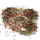 Scatter Table Glass Crystal Diamante Confetti Wedding Decoration Loose Beads Hair Jewelry Making 1080 Pieces
