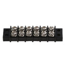 6 Gang Terminal Block Nickel Plated Brass Contacts 30A For Boats