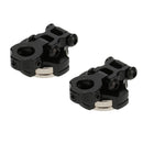 Black Drift Car Stealth Body Post Contact Column for 1:10 RC Axial SCX10 D90