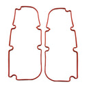 2Pcs 3.8L Rubber Car Engine Gasket Set, Rocker Valve Cover Suit For Holden