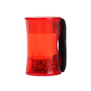 Plastic Sand Shaker Hammer Rhythm Finger Ring for Guitar Ukulele Bass Parts Red