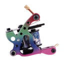 Professional Tattoo Machine Gun Shader and Liner 10 Wraps Coils Alloy Frame