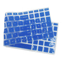 Silicone Desktop Keyboard Skin Cover For HP 15.6 Inch BF Laptop Blue
