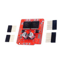 Red Driver Module Stepper Motor VNH2SP30 2-Ch Dual Stepper Board 54x60x10mm