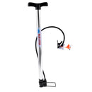 Metal Portable Basketball Football Volleyball Bicycle Inflator Air Pump with Multi-functional Air Pump Inflator Gray