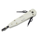 Punch Down Impact Terminal Punch Cutter Network Wire Punch Down White