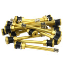 20 Pieces TR572 Brass Truck Tire Valve Stems for All Aluminum/Steel Wheels