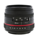 Fixed Focus Lens 35mm F1.6 for Sony A7 A7II A7III A7R A7RII A7RIII A7S A7SII A3000 A5000 A6000 NEX-3 3N 5R 6 7 NEX-E Series Camera
