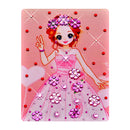 Preschoolers Toddlers 3D DIY Rhinestone Embroidery Princess Painting Handmade Cross Stitch Art Supplies Gift