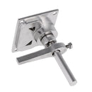 316 Marine Stainless Steel Turning Lock Boat Hatch Handle Flush Hatch Lift 3.2 x 2.7 inches