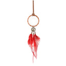 Indian Style Retro DIY Handmade Feather Dreamcatcher Dream Catcher Necklace Sweater Chain Long Chain Pendant Jewelry Women Gift