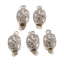 5 Pieces Animal Dragon Carving Connectors DIY Bracelet Necklace Clasps