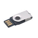 Rotatable USB 2.0 Flash Memory Stick Storage Thumb U Disk Plug&Play for PC Silver 64GB
