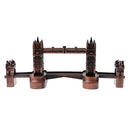 Vintage Metal London Tower Bridge Model for Home Bookcase Bedroom Ornaments Copper