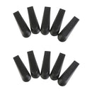 10PCS BLACK DOOR STOPS STOPPERS WEDGES JAM BLOCK HOLDER CATHER HOME OFFICE
