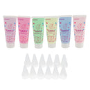 6 Pieces Assorted Colors Fake Whipped Cream Glue Phone Cases Deco DIY