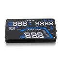 Vehicle HUD Head Up Display Navigation GPS Overspeed Warning System