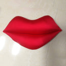 Creative Red Kiss Lip Plush Decor Cushion Sofa Chair Throw Pillow Girl Toys
