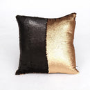 Reversible Square Patchwork Sequins Cushion Glitter Cover Throw Pillowcase